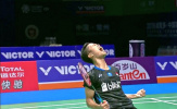 Hạ Momota, Ginting lần đầu vô địch giải cầu lông Trung Quốc mở rộng