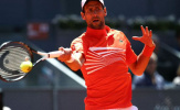 Đánh bại Jeremy Chardy, Novak Djokovic đụng Marin Cilic ở tứ kết Madrid Masters