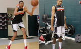 Màn cải thiện cơ bắp của siêu sao bóng rổ Antetokounmpo