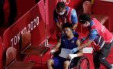 Tay đấm Nhật Bản rời sàn đấu bằng xe lăn ở bán kết Olympic