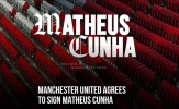 Man United chính thức chiêu mộ Matheus Cunha với hợp đồng 5 năm