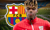 Tương lai Nico Williams nóng lên khi Barcelona vượt mặt đối thủ lớn