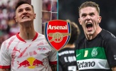Arsenal cân nhắc kỹ giữa Benjamin Sesko và Viktor Gyokeres cho vị trí trung phong
