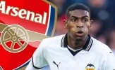 Arsenal gần hoàn tất hợp đồng với trung vệ trẻ Cristhian Mosquera
