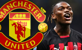 Man United nhắm Rafael Leao làm mục tiêu chuyển nhượng chính mùa hè