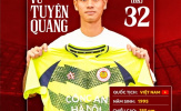 Thủ môn Vũ Tuyên Quang được kỳ vọng nâng tầm Công an Hà Nội mùa giải mới