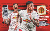 Benjamin Sesko sẵn sàng gia nhập Man United dù không dự cúp châu Âu