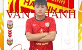 Hồng Lĩnh Hà Tĩnh đăng ký tài năng 17 tuổi Nguyễn Văn Khánh dự V-League