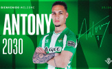 Dấu ấn chuyển nhượng của Real Betis: 9 tân binh, Antony trở lại và cú áp phe bất ngờ Amrabat