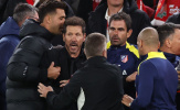 Diego Simeone nhận thẻ đỏ, kịp trở lại trận gặp Arsenal?