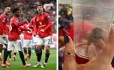 Cổ động viên Sunderland bắt chuột trên khán đài Old Trafford giữa trận thua Man United