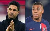 David Ornstein: Kylian Mbappe là 'thương vụ trong mơ' của Mikel Arteta nếu Arsenal vô hạn ngân sách