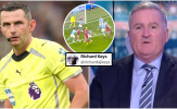 Richard Keys chỉ trích Michael Oliver thiên vị Man City sau bàn thắng bị hủy của Liverpool