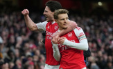 Martin Odegaard khen ngợi Declan Rice sau màn trình diễn hậu vệ phải xuất sắc