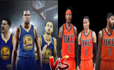 NBA ngày 23/11: Đại chiến Warriors – OKC Thunder
