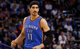Enes Kanter phấn khích khi OKC Thunder đánh bại Warriors