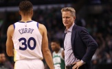 HLV Steve Kerr đau đầu với “vấn nạn” Turnover