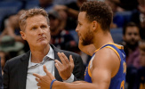 HLV Steve Kerr vẫn lạc quan khi Stephen Curry chấn thương