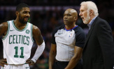 Đánh bại Celtics, HLV Gregg Popovich tung Irving lên tận mây xanh