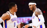 Carmelo Anthony 'thoát nạn' sau khi văng tục vào Westbrook