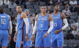 THỐNG KÊ: OKC Thunder chơi tệ hơn cả mùa giải năm ngoái