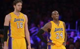 Pau Gasol: “Rất tuyệt vời khi được treo áo ở Lakers”