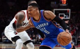 Dự đoán NBA 2017-18, OKC Thunder (37-27) – Portland Trail Blazers (36-26): Westbrook nói là làm?