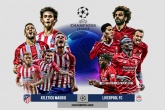 Thống kê: Atletico Madrid vs Liverpool