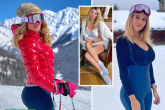 Mạo hiểm, nữ MC 'vạn người mê' đi trượt tuyết giữa tâm dịch COVID-19