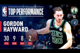 Video Gordon Hayward lên tiếng giúp Celtics vượt ải 'bầy Sói'