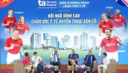 Các danh thủ Manchester Reds trải nghiệm y học thể thao đẳng cấp thế giới tại Bệnh viện Tâm Anh