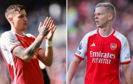 AC Milan cử đại diện sang London đàm phán mua Zinchenko và Kiwior