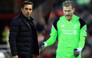 Gary Neville công khai xin lỗi Loris Karius sau mùa chung kết 2018