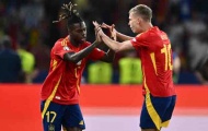 Dani Olmo trấn an Nico Williams khi thương vụ Barcelona gặp khó