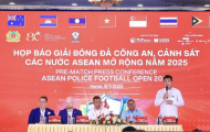 Tuyển Lào mang đội hình mạnh, đặt mục tiêu vô địch Công an ASEAN 2025
