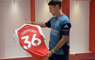 Martin Zubimendi và dấu ấn áo số 36 tại Arsenal trước đây ai dùng?