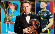Từ Man Utd tới Napoli, McTominay thăng hoa thành ứng viên Quả bóng Vàng
