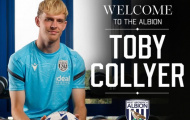 Toby Collyer rời Man United, khoác áo West Brom để tích lũy kinh nghiệm