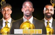 Top 10 ứng viên Quả bóng vàng 2025: Dembele thách thức Yamal, Salah và Mbappe bị bỏ lại