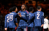 Eze ghi bàn đầu tiên cho Arsenal, xúc động gọi đó là giấc mơ thành hiện thực