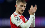 Odegaard trở lại rực rỡ, Arsenal thăng hoa trước Olympiacos