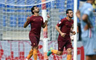 Totti lập công, Roma lội ngược dòng ngoạn mục trong trận mưa tầm tã