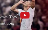 Khả năng kiến tạo tuyệt vời của Francesco Totti