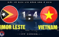 U19 Việt Nam 4-1 U19 Đông Timor (U19 Đông Nam Á 2016)