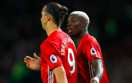 M.U thua, Ibra và Pogba vẫn đang là 'vua' ở Ngoại hạng Anh
