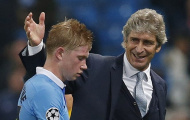 De Bruyne thăng hoa, đừng quên công lao Manuel Pellegrini