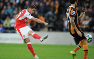 Đồng đội sốc với cú sút của Xhaka