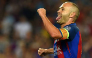 Iniesta lập kỉ lục khủng sau trận hoà Atletico