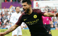Đánh bại Swansea, Man City xây chắc ngôi đầu
