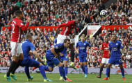 Rooney dự bị, Pogba ghi bàn, Man United vùi dập Leicester City